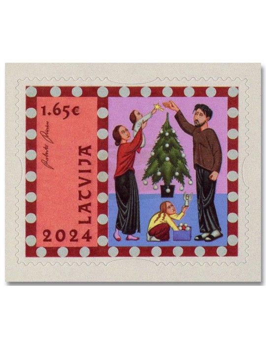 n° 1207/1209 - Timbre LETTONIE Poste