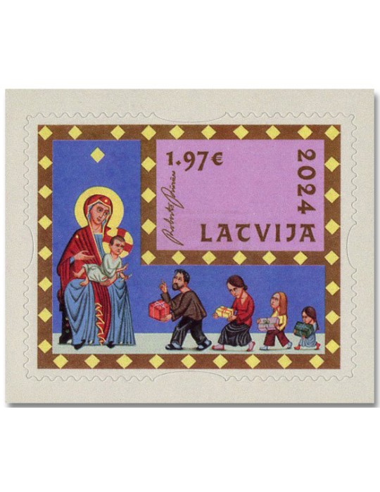 n° 1207/1209 - Timbre LETTONIE Poste
