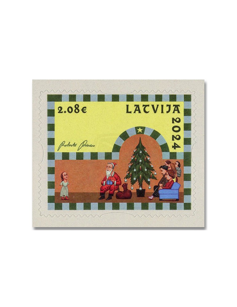 n° 1207/1209 - Timbre LETTONIE Poste