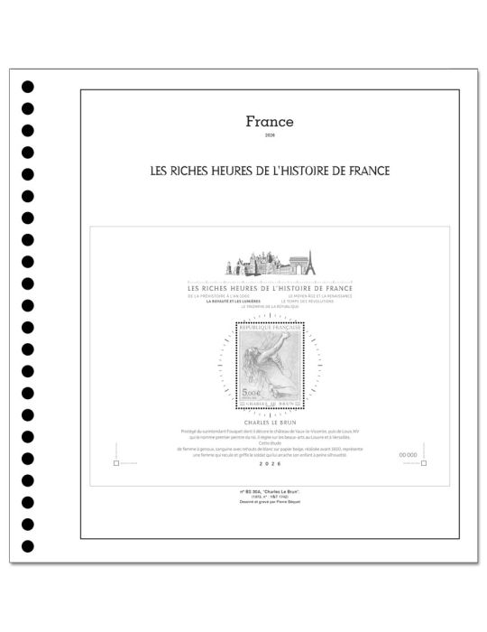 LES RICHES HEURES DE L´HISTOIRE DE FRANCE SC : 2026 (JEUX AVEC POCHETTES)