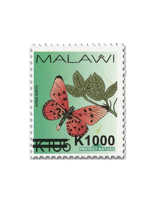 n° 939AM/939AN/939AP - Timbre MALAWI Poste