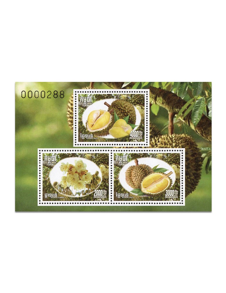 n° 283/283A et n° 284 - Timbre CAMBODGE Blocs et feuillets