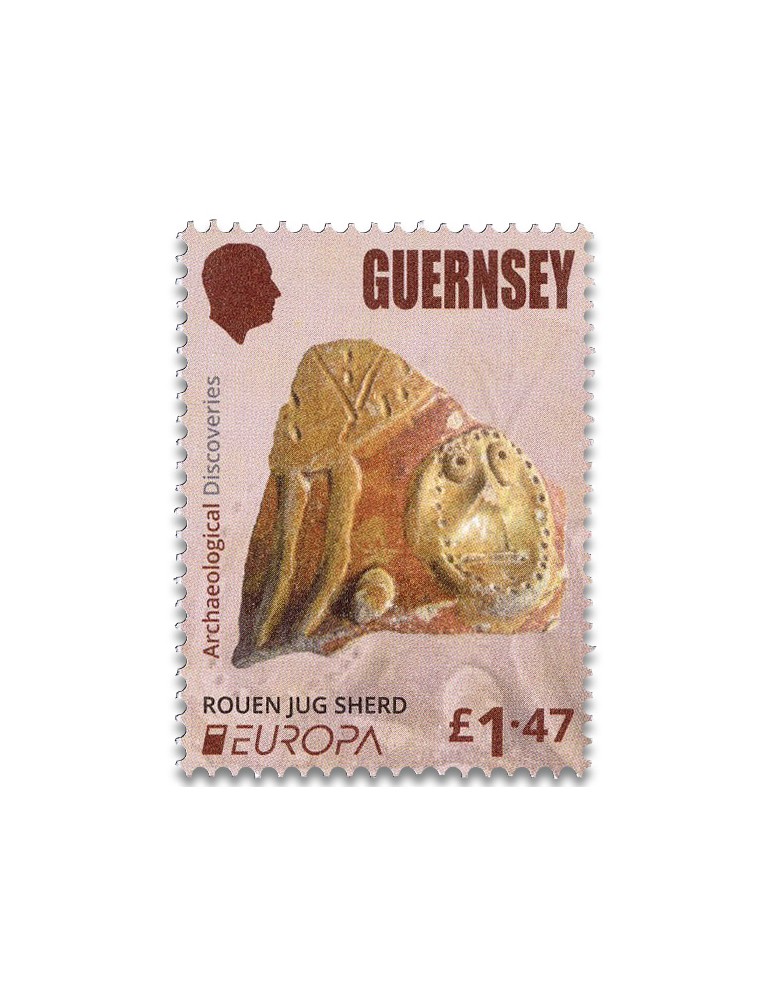 n° 2066/2067 + n° 2068 (4 valeurs) - Timbre GUERNESEY Poste