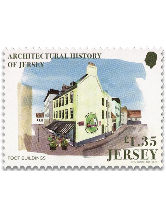 n° 2924 + n° 2925 (les 7 valeurs) - Timbre JERSEY Poste