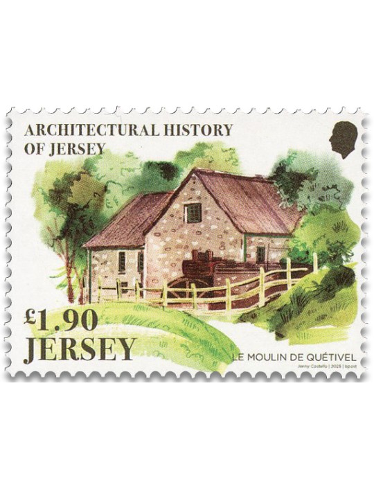 n° 2924 + n° 2925 (les 7 valeurs) - Timbre JERSEY Poste