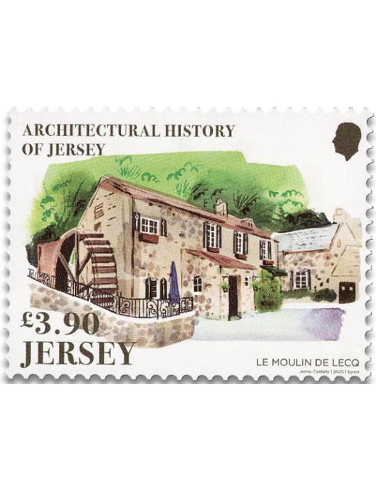 n° 2924 + n° 2925 (les 7 valeurs) - Timbre JERSEY Poste