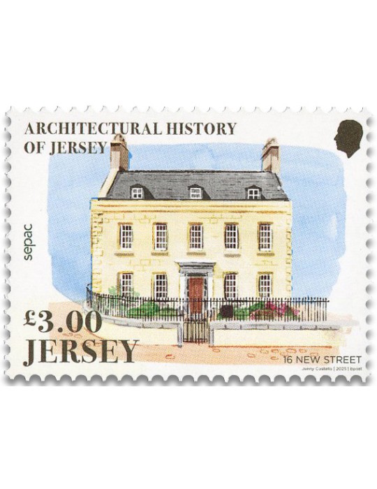 n° 2924 + n° 2925 (les 7 valeurs) - Timbre JERSEY Poste