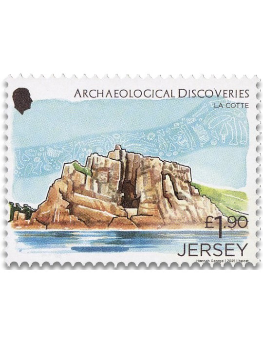 n° 2932/2933 + n° 2934 - Timbre JERSEY Poste