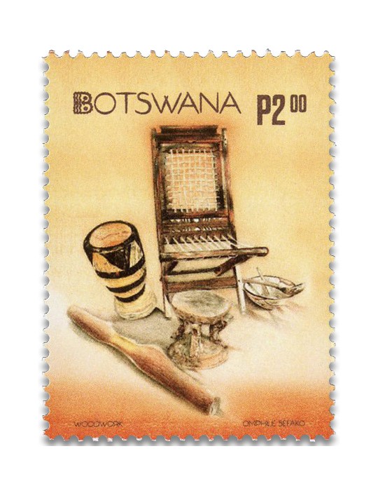 n° 1344/1349 - Timbre BOTSWANA Poste