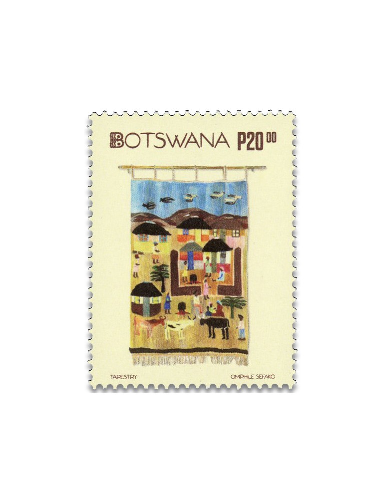 n° 1344/1349 - Timbre BOTSWANA Poste