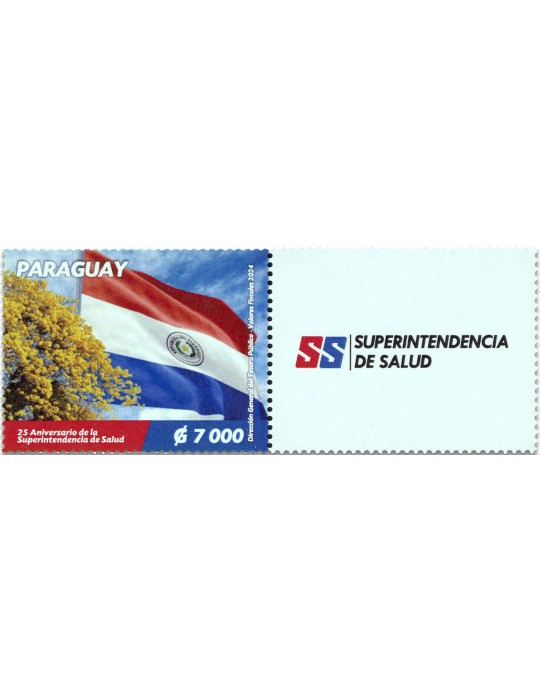 n° 3360 - Timbre PARAGUAY Poste