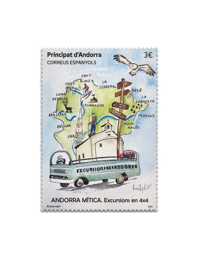 n° 562 - Timbre ANDORRE ESPAGNOL Poste