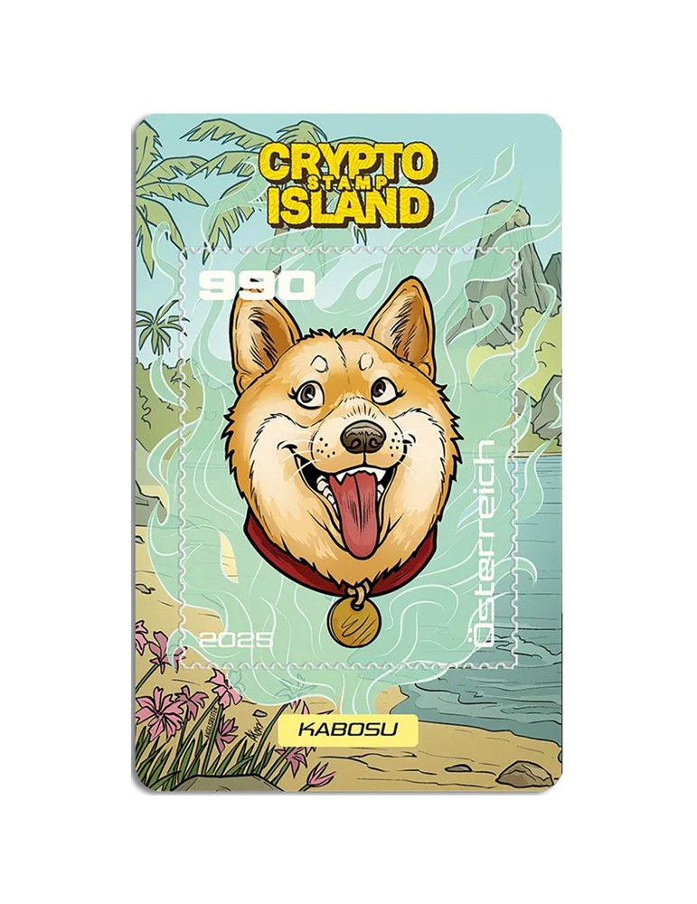 n° 26 - Timbre AUTRICHE Timbres Crypto