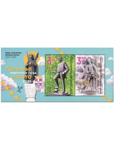 n° 57 - Timbre REPUBLIQUE SERBE (DE BOSNIE) Blocs et feuillets