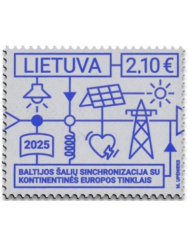 n° 1238 - Timbre LITUANIE Poste