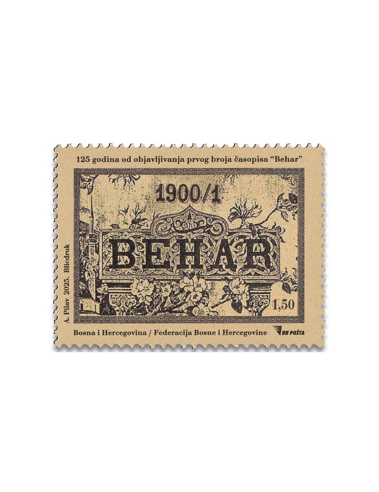 n° 930 - Timbre BOSNIE-HERZEGOVINE Poste