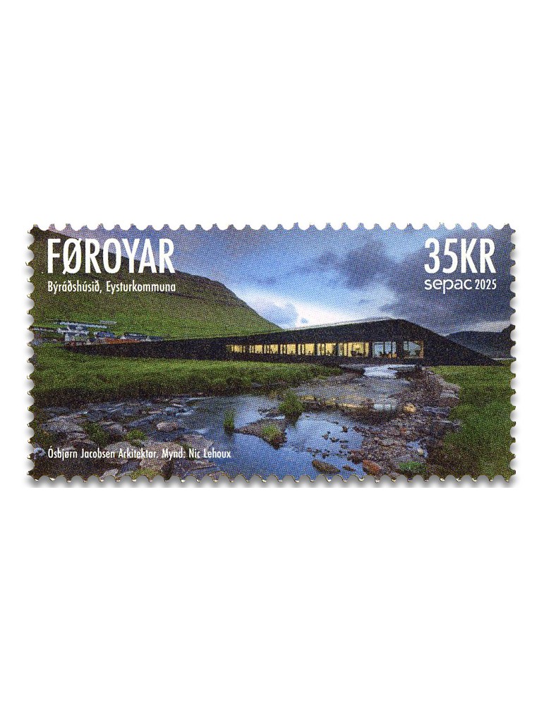 n° 1110 - Timbre ILE FEROE Poste