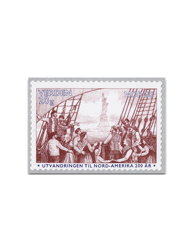 n° 2098 - Timbre NORVEGE Poste