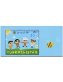 n° 662 - Timbre TURKMENISTAN Poste
