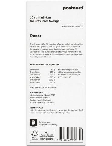 n° C3583 - Timbre SUEDE Carnets