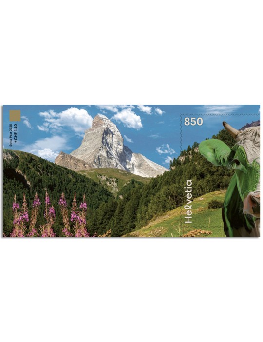 n° 49 - Timbre SUISSE Timbres Crypto