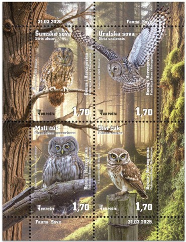 n° 925/928 - Timbre BOSNIE-HERZEGOVINE Poste