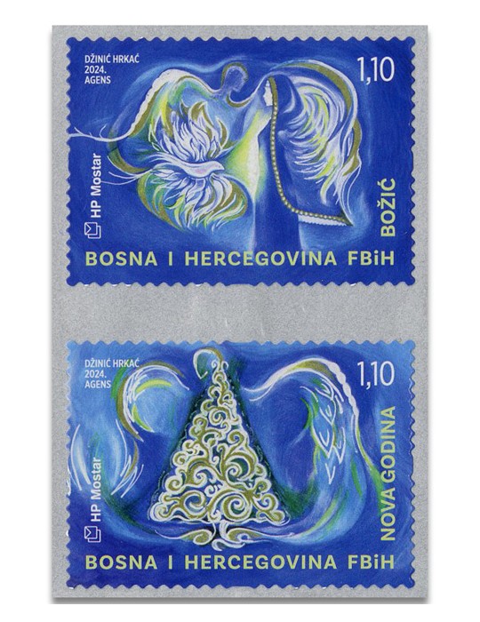 n° 618/619 - Timbre HERCEG-BOSNA Poste