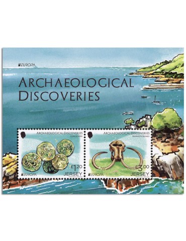n° 2932/2933 - Timbre JERSEY Poste