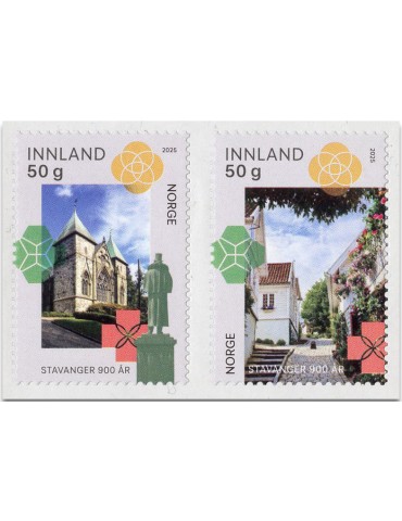 n° 2090/2091 - Timbre NORVEGE Poste