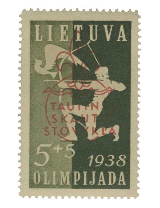 n° 365A/D** - Timbre LITUANIE Poste