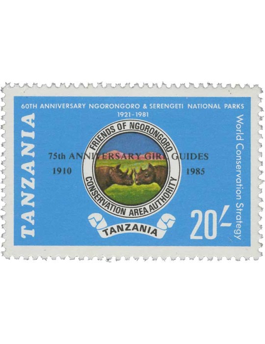 n° 271/274** - Timbre TANZANIE Poste
