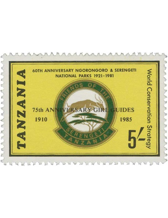 n° 271/274** - Timbre TANZANIE Poste