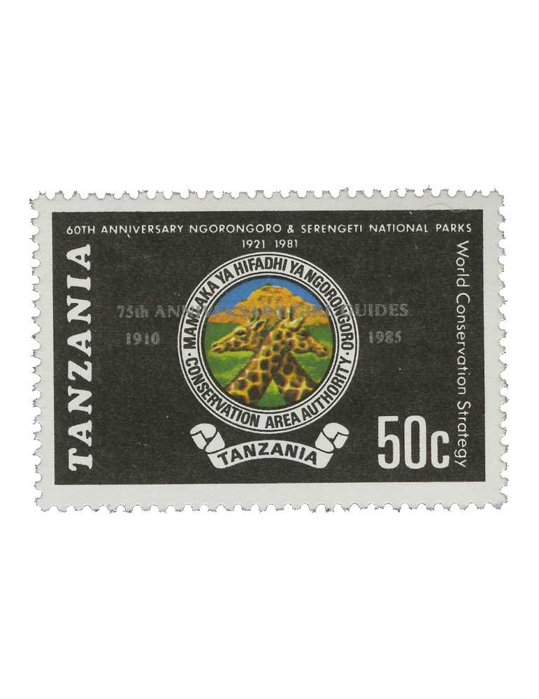 n° 271/274** - Timbre TANZANIE Poste