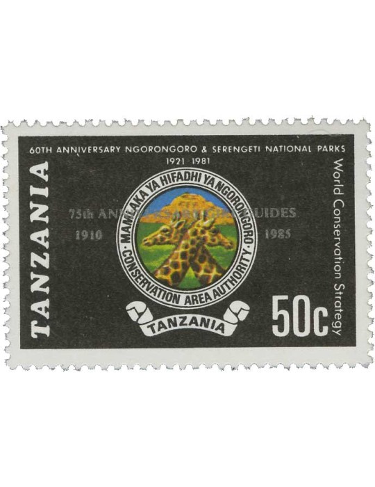 n° 271/274** - Timbre TANZANIE Poste