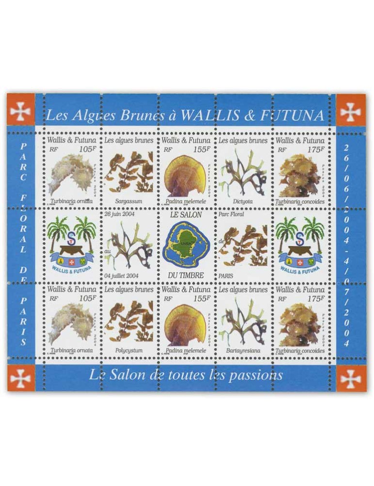 n° 2/16** - Timbre WALLIS ET FUTUNA Blocs Et Feuillets