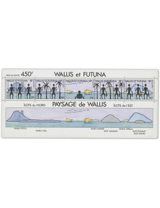 n° 2/16** - Timbre WALLIS ET FUTUNA Blocs Et Feuillets
