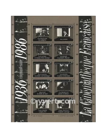 n° 2433/2442 - Timbre France Poste (BF 9)