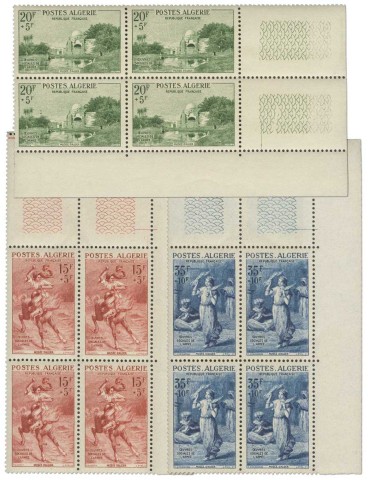 n° 346/348** - Timbre ALGERIE Poste