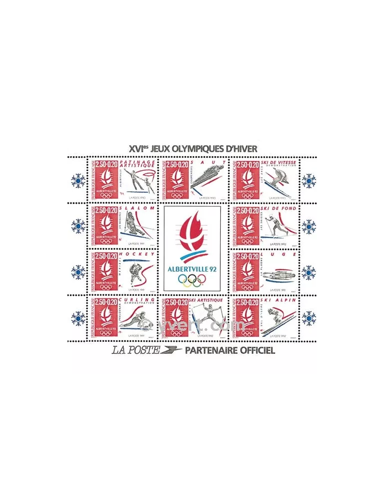 n° 14 - Timbre France Bloc et feuillets