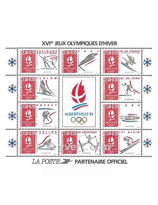 n° 14 - Timbre France Bloc et feuillets