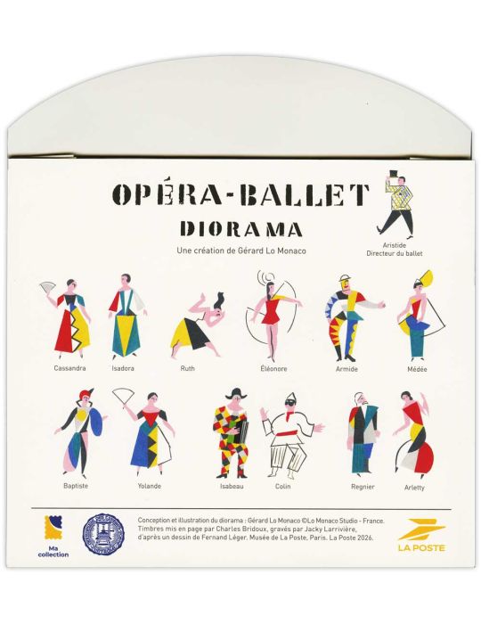 FRANCE : DIORAMA OPERA BALLET (n° 4031) - 21_26_790