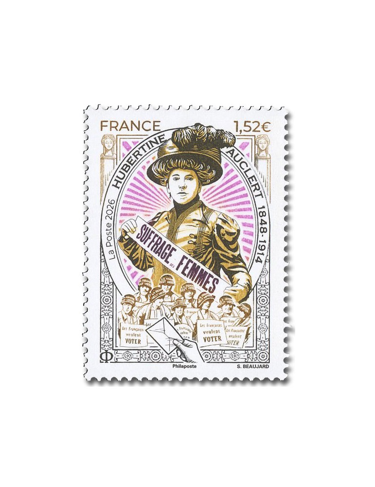 FRANCE : HUBERTINE AUCLERT - 11_26_007)