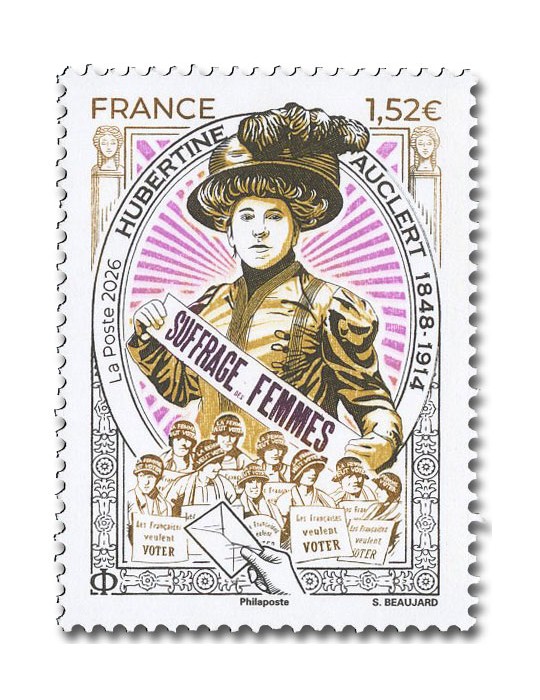 FRANCE : HUBERTINE AUCLERT - 11_26_007)