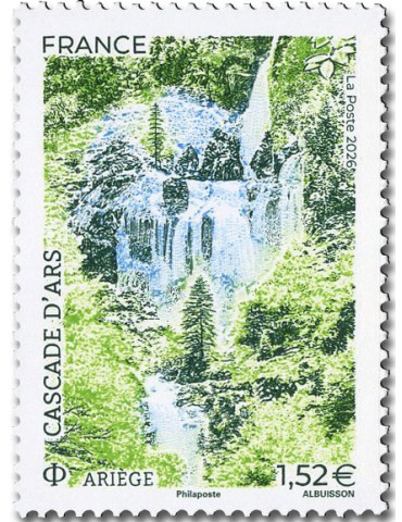n° 5976 - Timbre FRANCE Poste (CASCADE D'ARS - ARIEGE -11_26_015)