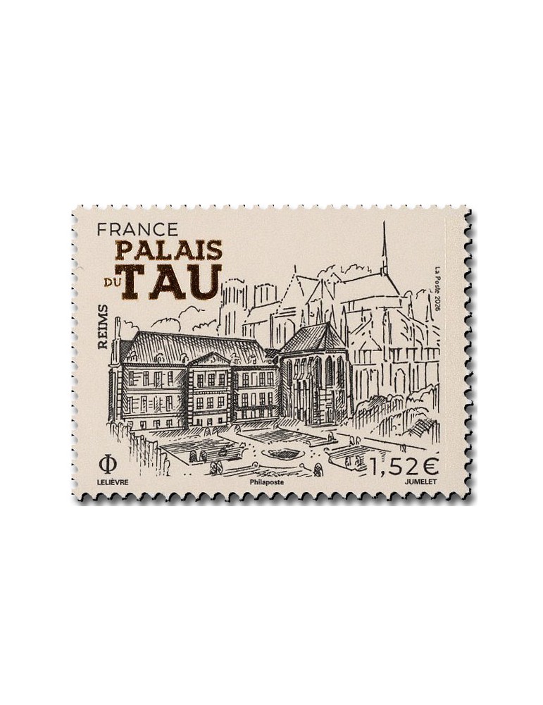 n° 5986 - Timbre FRANCE Poste (PALAIS DU TAU - REIMS-11_26_016)