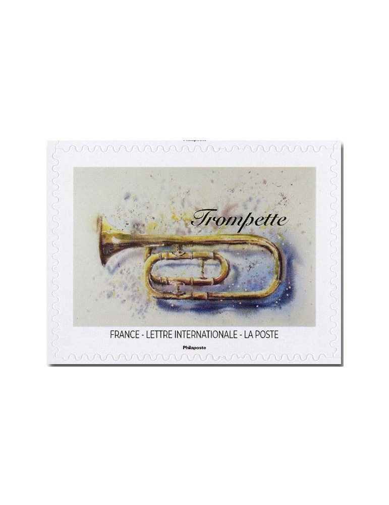 n° BC2730 -Timbre France Autoadhésifs (CARNET INSTRUMENTS DE MUSIQUE-11_26_484)