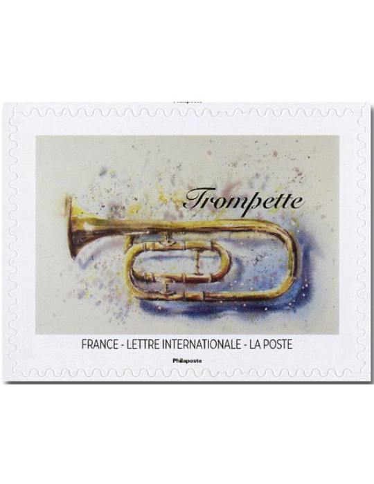 n° BC2730 -Timbre France Autoadhésifs (CARNET INSTRUMENTS DE MUSIQUE-11_26_484)