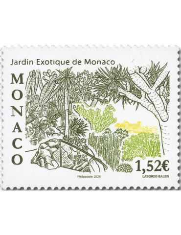 MONACO : JARDIN EXOTIQUE DE MONACO - 14_26_415