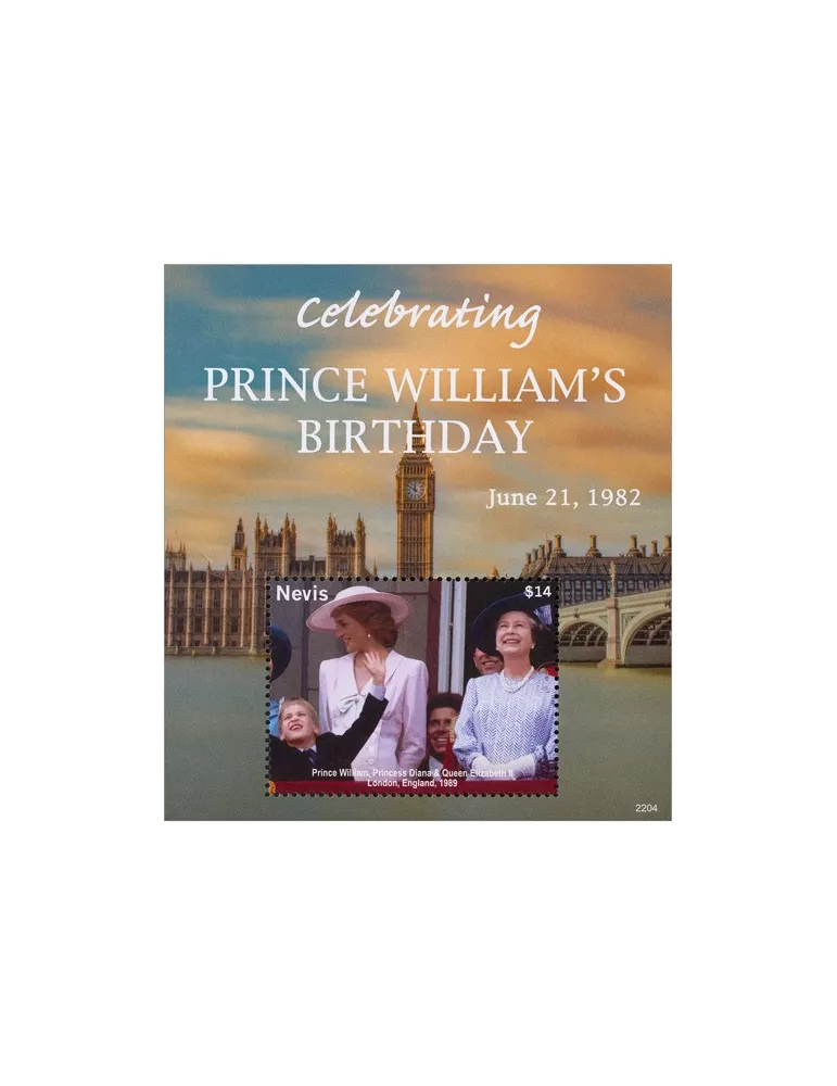 n° 431 - Timbre NEVIS Blocs et feuillets