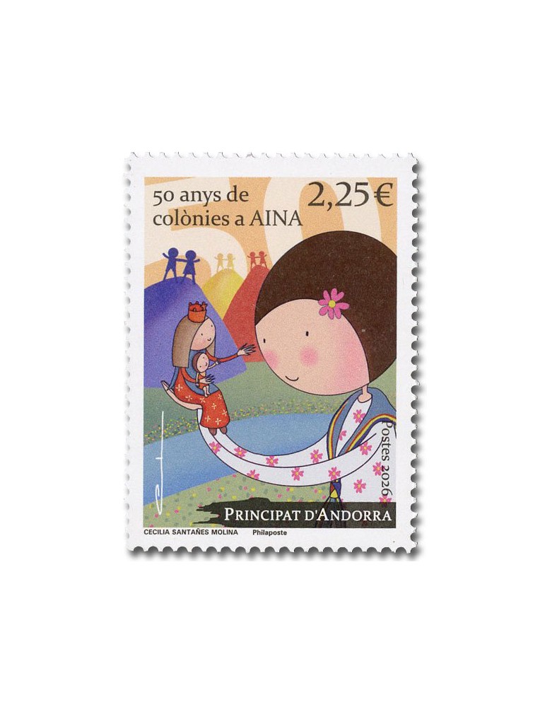 ANDORRE : 50 ANS DE COLONIES D'AINA - 14_26_105)